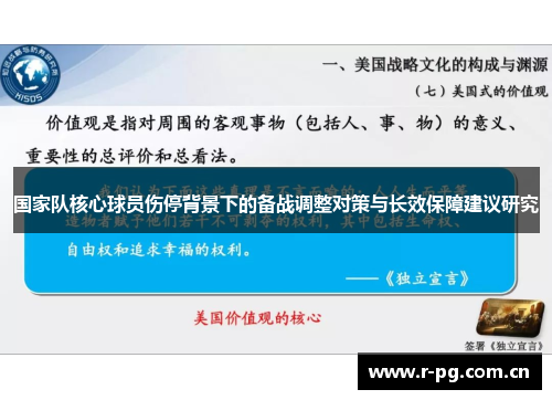 国家队核心球员伤停背景下的备战调整对策与长效保障建议研究